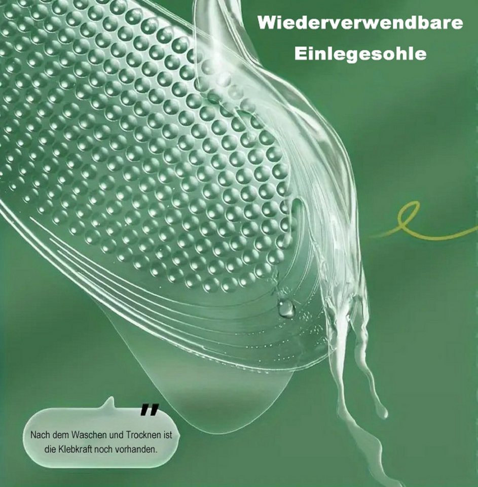 COOL-i ® Einlegesohlen Silikon-Massage-Einlegesohlen – Rutschfest & atmungsaktiv, für Druckentlastung & Komfort – Bild 4 von 5