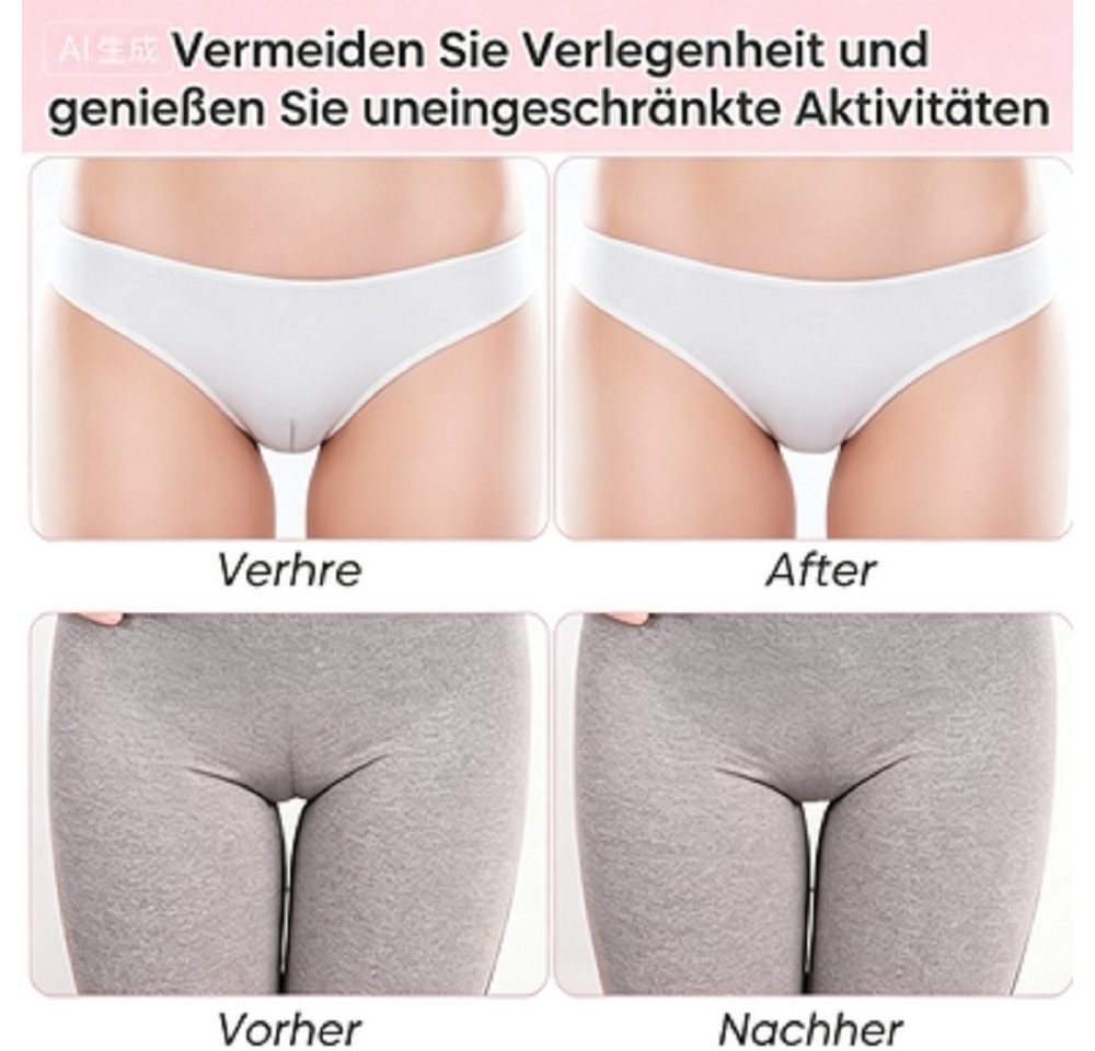 COOL-i ® G-String Unsichtbare Silikon Einlagen 4er Set, nahtlos & selbsthaftend – Bild 5 von 5