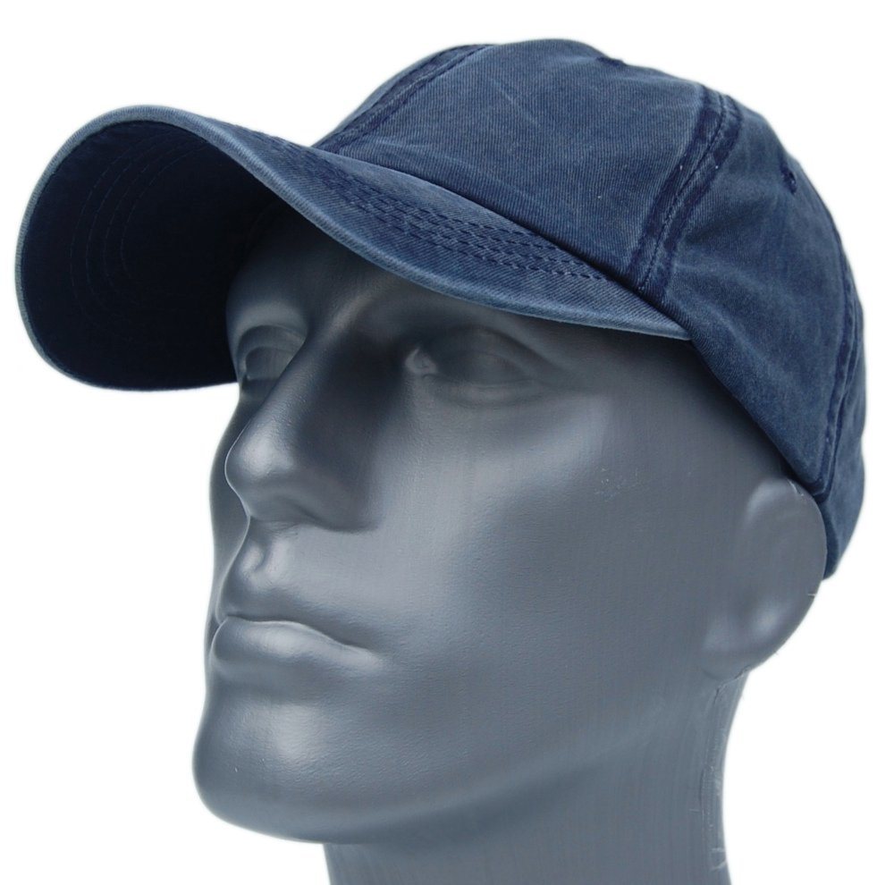 Cool4 Baseball Cap Basecap aus 100% Baumwolle – verstellbare Jeans-Cap im Washed-Look Unisex, modisch – Bild 2 von 3
