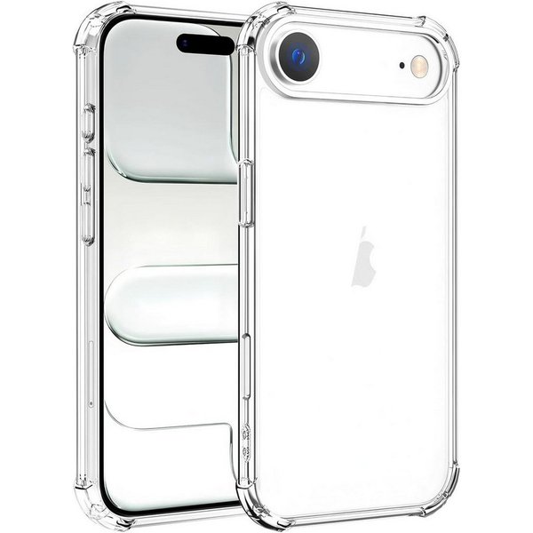CoolGadget Handyhülle Anti Shock Rugged Case für Apple iPhone Air 6,5 Zoll, Slim Cover Kantenschutz Schutzhülle für iPhone Air Hülle Transparent