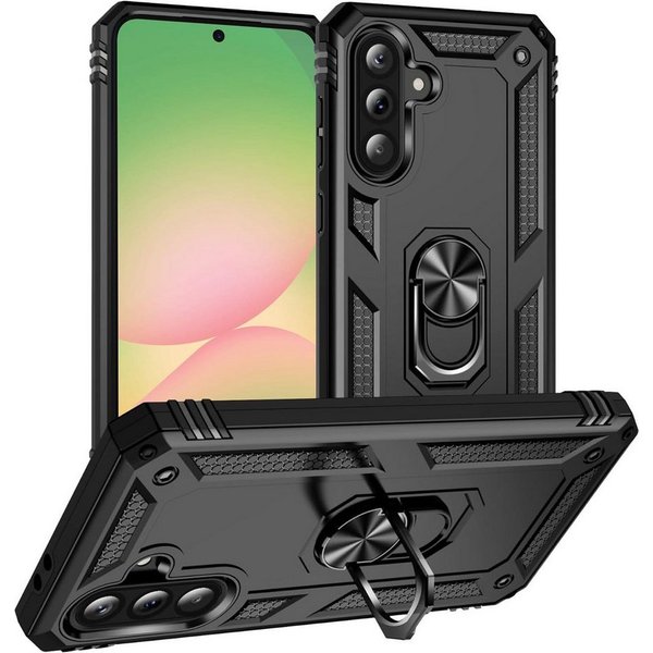 CoolGadget Handyhülle Armor Shield Case für Samsung Galaxy A37 5G 6,7 Zoll, Outdoor Cover mit Magnet Ringhalterung Handy Hülle für Samsung A37 5G