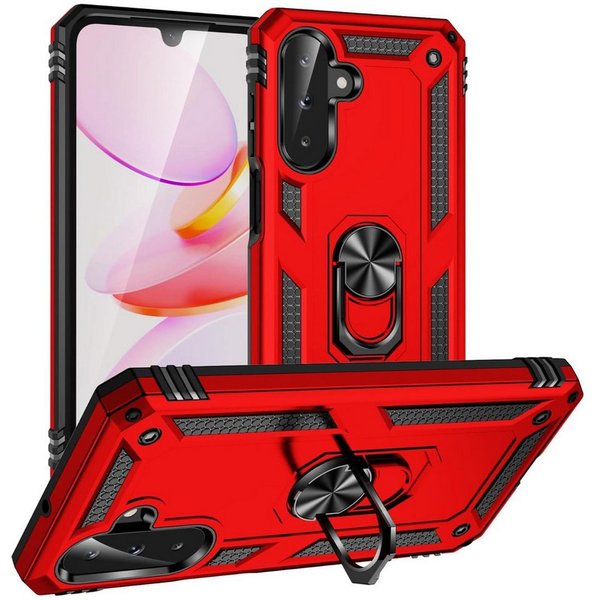 CoolGadget Handyhülle Armor Shield Case für Samsung Galaxy A26 5G 6,7 Zoll, Outdoor Cover mit Magnet Ringhalterung Handy Hülle für Samsung A26 5G