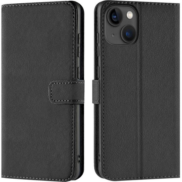 CoolGadget Handyhülle Book Case Handy Tasche für Apple iPhone 14 6,1 Zoll, Hülle Klapphülle Flip Cover für iPhone 14 Schutzhülle stoßfest