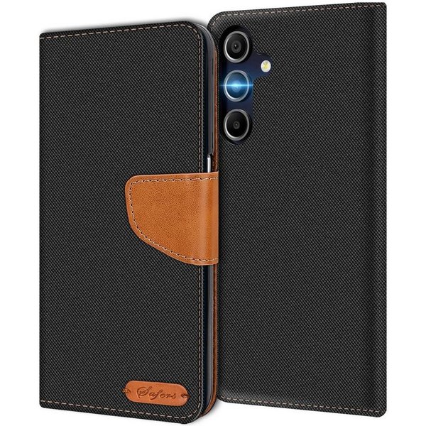 CoolGadget Handyhülle Flip Case Wallet Cover Book Tasche für Samsung Galaxy A55 5G 6,6 Zoll, Handy Tasche mit Kartenfach Book Schutzhülle