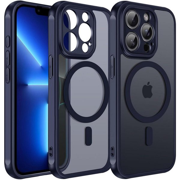 CoolGadget Handyhülle für Apple iPhone 13 Pro Max 6,7 Zoll, Kamera Schutz Hülle Silikon Hard Case Schutzhülle für Magsafe Zubehör
