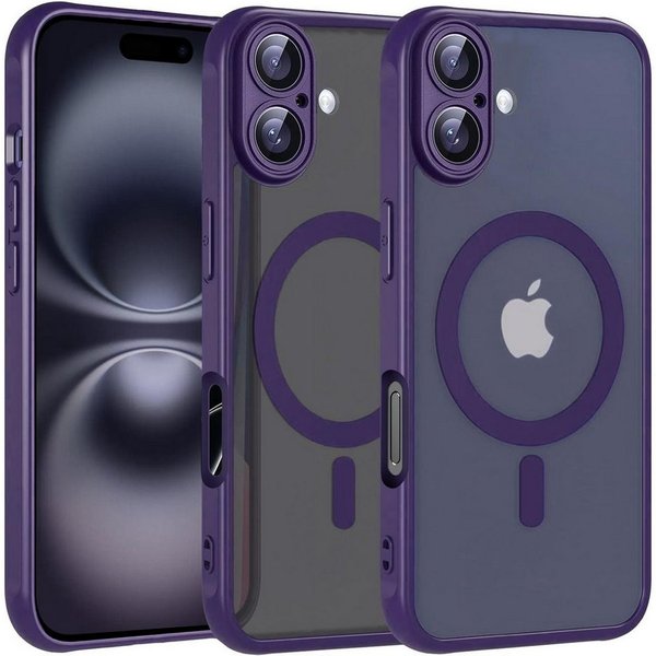 CoolGadget Handyhülle für Apple iPhone 17, Kamera Schutz Hülle Silikon Hard Case Schutzhülle für Magsafe Zubehör