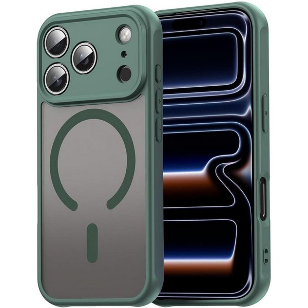 CoolGadget Handyhülle für Apple iPhone 17 Pro, Kamera Schutz Hülle Silikon Hard Case Schutzhülle für Magsafe Zubehör