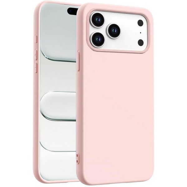 CoolGadget Handyhülle Silikon Colour Series Slim Case für Apple iPhone 17 Pro 6,3 Zoll, Hülle weich Handy Cover für iPhone 17 Pro Schutzhülle Innenfleece