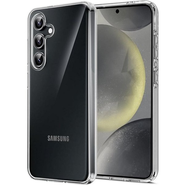 CoolGadget Handyhülle Silikon Handy Hülle Slim für Samsung Galaxy S24 6,2 Zoll, dünne TPU Schutzhülle Case in transparent / durchsichtig