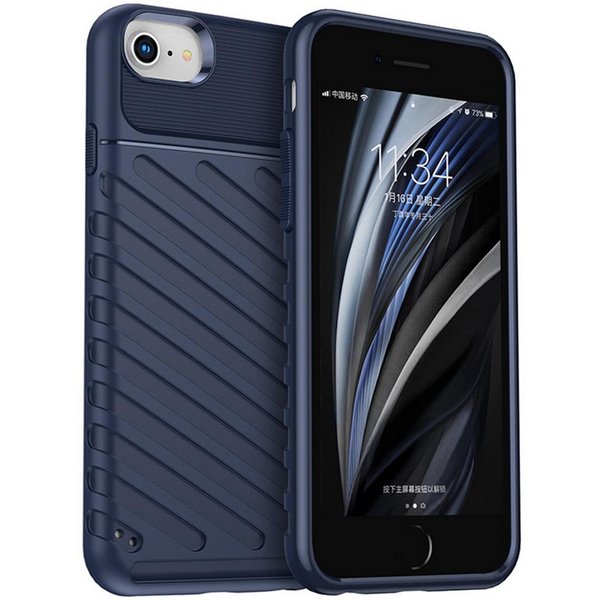 CoolGadget Handyhülle Thunder Hybrid Case für Apple iPhone SE 2020/2022 4,7 Zoll, stylische rutschfeste Schutzhülle Handy Hülle für iPhone 7/8, SE 2/3