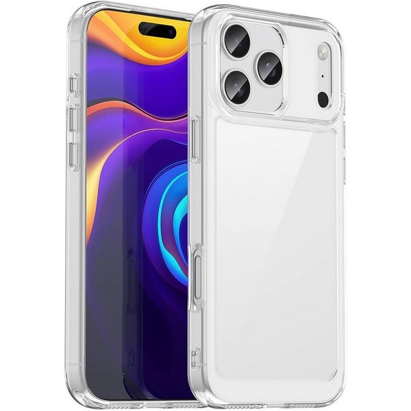 CoolGadget Handyhülle Transparent Ultra Slim Case für Apple iPhone 17 Pro Max 6,9 Zoll, Silikon Hülle Dünne Schutzhülle für iPhone 17 Pro Max Hülle