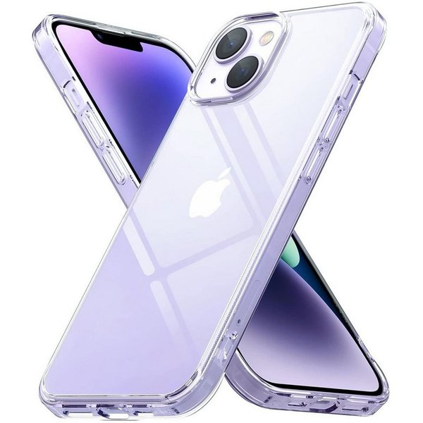 CoolGadget Handyhülle Transparent Ultra Slim Case für Apple iPhone 15 Plus 6,7 Zoll, Silikon Hülle Dünne Schutzhülle für iPhone 15 Plus Hülle
