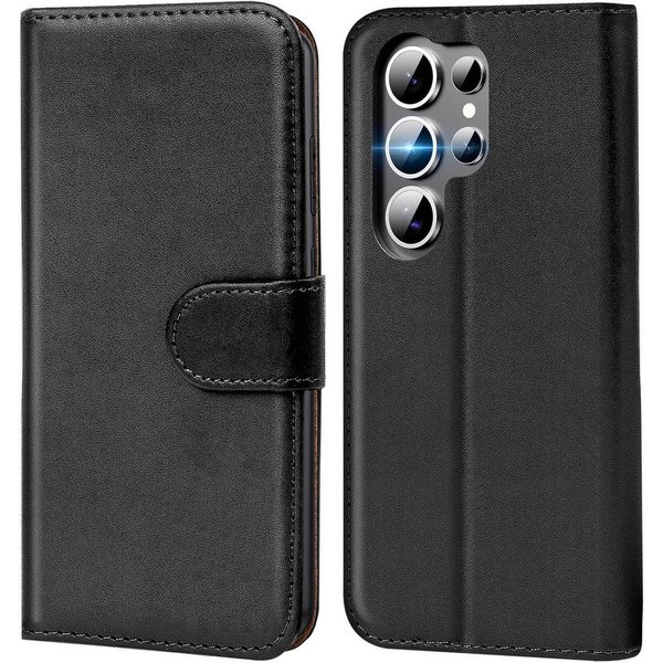 CoolGadget Handyhülle Wallet Klapp Tasche Book Case für Samsung Galaxy S25 Ultra, Hülle Klapphülle Flip Cover Etui Schutzhülle