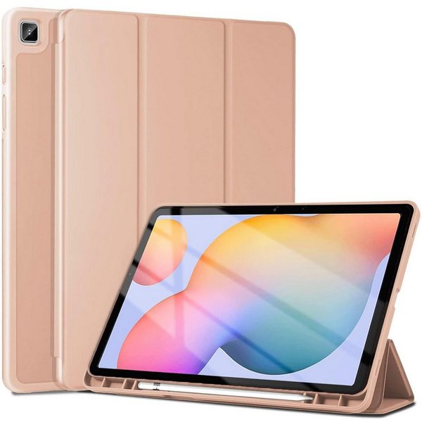 CoolGadget Tablet-Hülle Smart Cover für Samsung Galaxy Tab S7 FE, Schutz Tasche aufstellbar mit Stift Halter für Galaxy Tab S7 FE