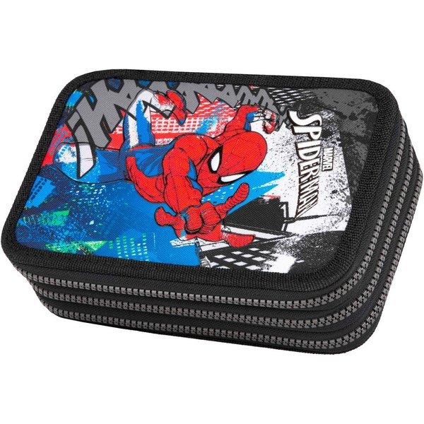CoolPack Federmäppchen Etui, Marvel, Spider Man, befüllt