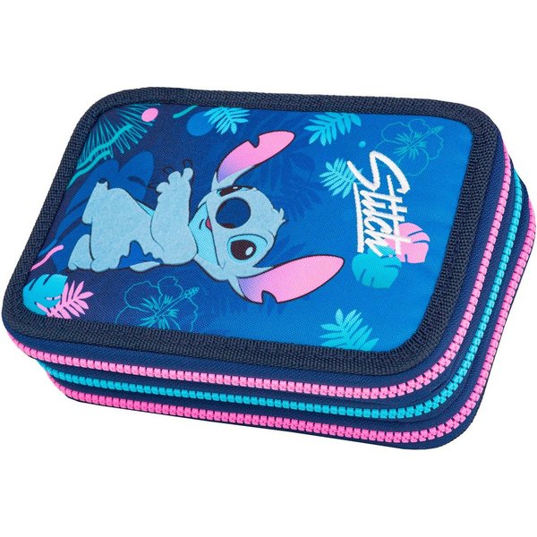CoolPack Federmäppchen Etui, Disney, Stitch, befüllt
