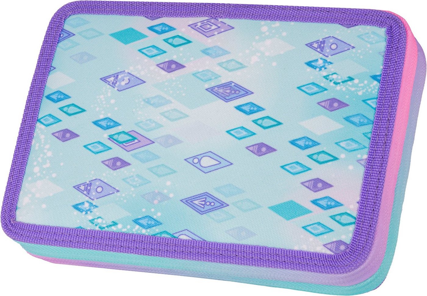 CoolPack Federmäppchen Etui XL, Disney, Frozen, mit 2 Reißverschlüssen, befüllt – Bild 4 von 5