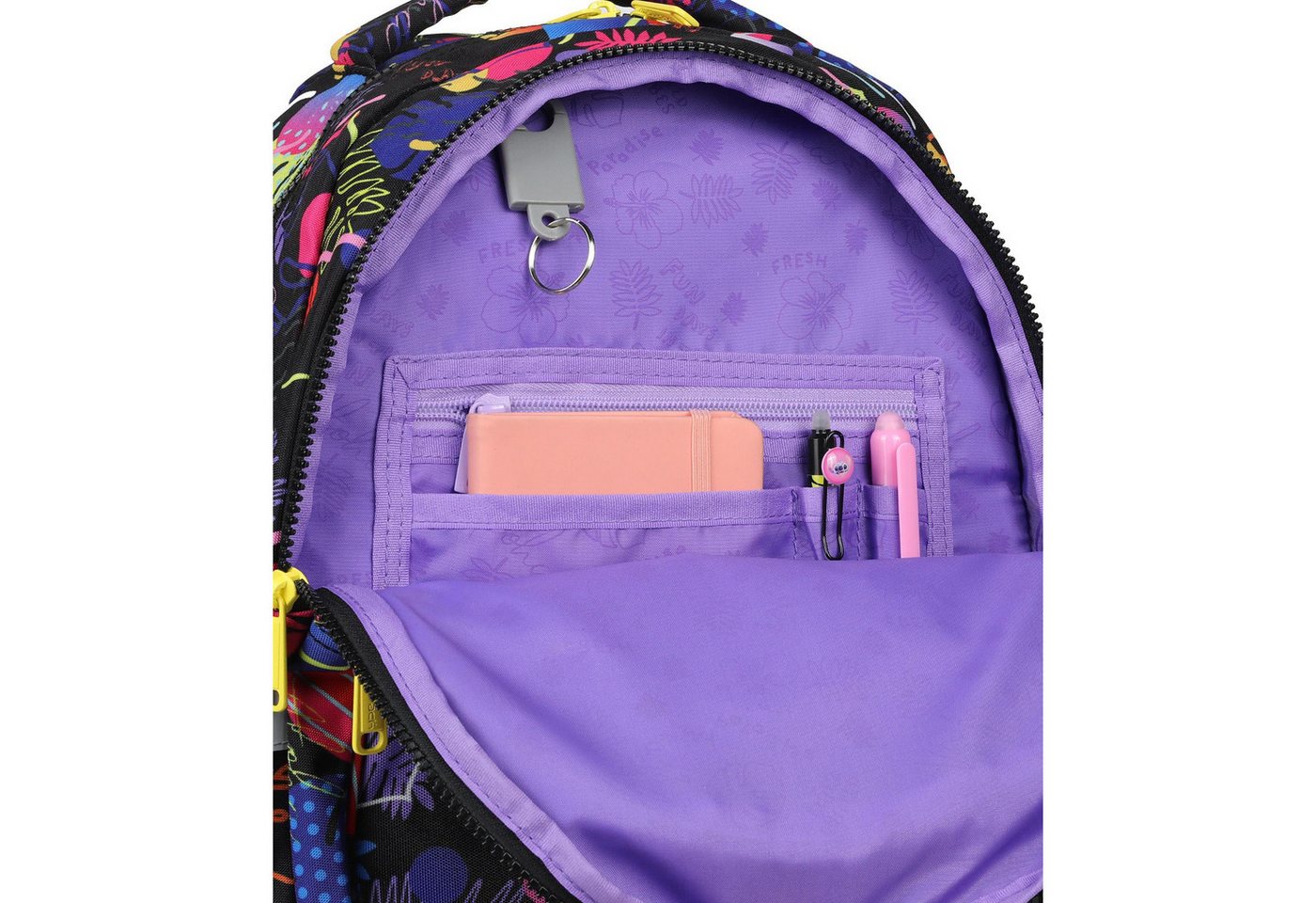 CoolPack Schulrucksack 19l Disney Stitch, Mit Reißverschluss, Konturierter Rücken, Verstellbarer Brustgurt – Bild 5 von 5