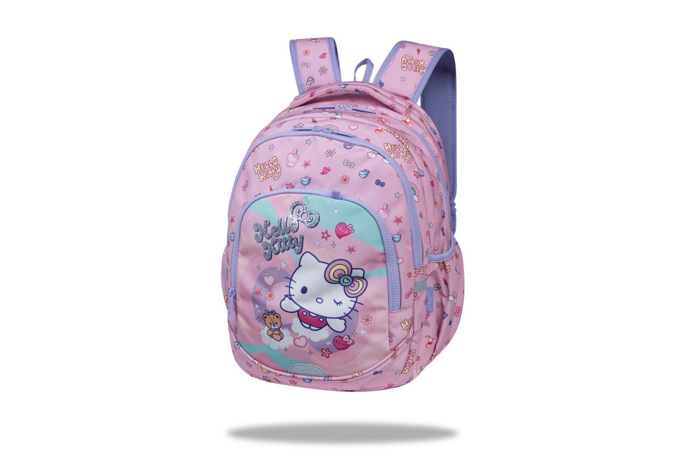 CoolPack Schulrucksack Hello Kitty Prime Pro Schulrucksack, Größe Primo Pro konturierter Rücken und gepolsterte Schultergurte – Bild 2 von 5
