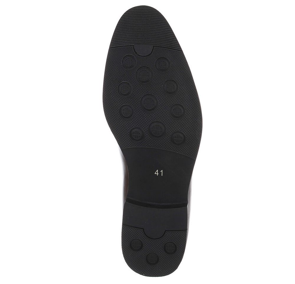 Coolwalk Herren Slipper mit Quaste und Strukturdesign Slipper (91977191) Blockabsatz Slipper in Schwarz – Bild 3 von 5