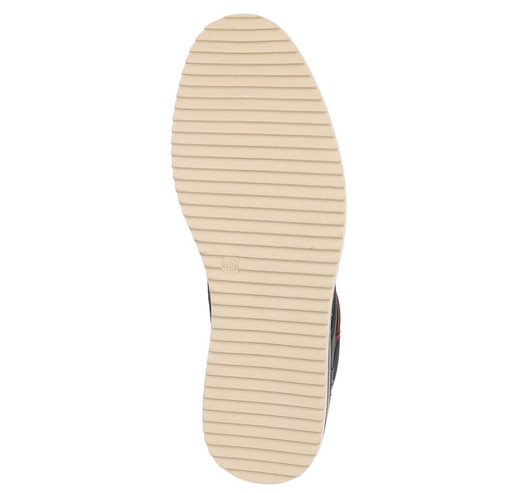 Coolwalk Herrenschnürschuh Casual mit Profilsohle Schnürschuh (91977330) Flach Schnürer in Schwarz – Bild 3 von 5