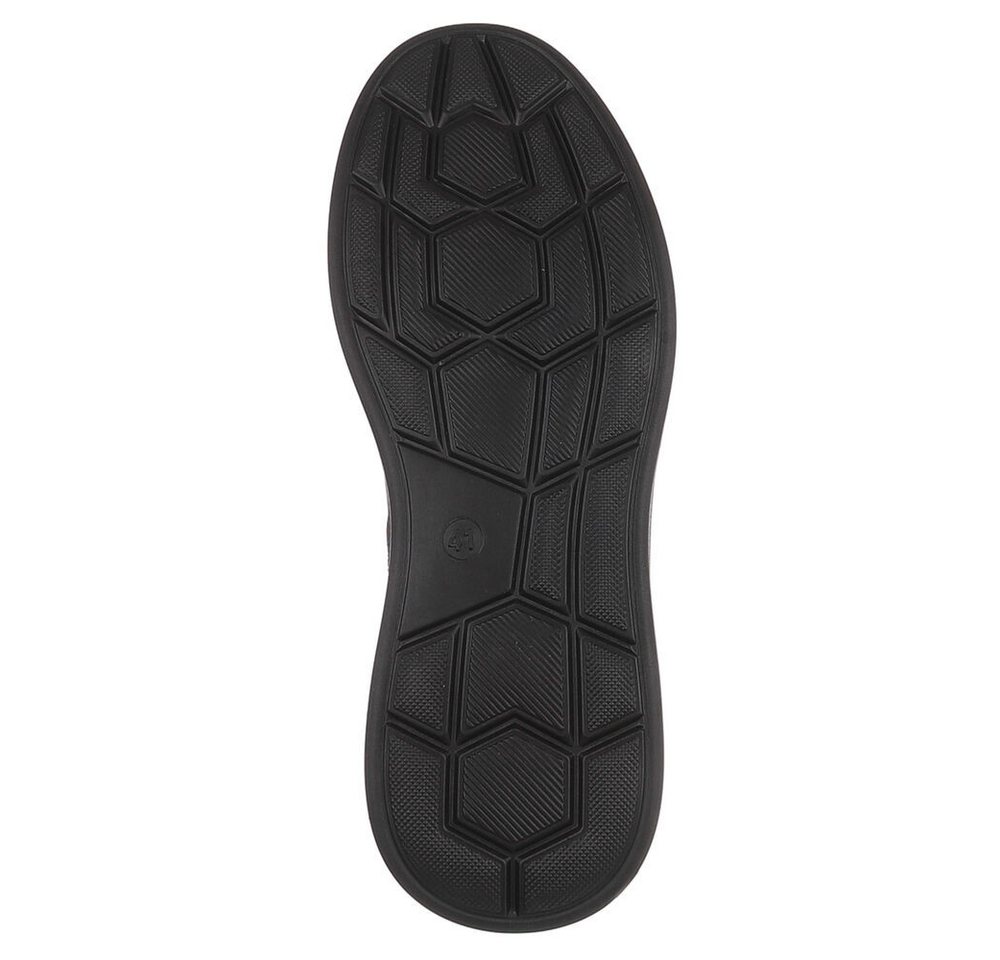 Coolwalk Herrenschnürschuh in Lederoptik, sportlich elegant Schnürschuh (92422695) Flach Schnürer in Schwarz – Bild 3 von 5