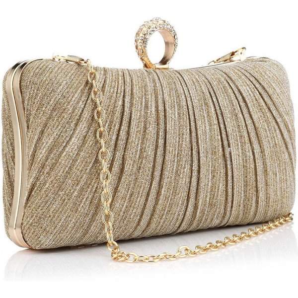 Coonoor Abendtasche Damen Abendtasche, Hochzeits-Party Clutch, Faltende Abendtasche, Klassische Handtasche