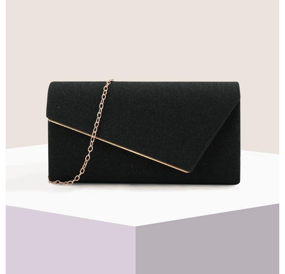 Coonoor Abendtasche Damen Clutch, Umschlag Clutch, elegante Handtasche, Braut Clutch, geeignet für Hochzeiten, Partys und Bankette – Bild 3 von 5