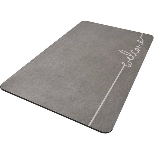 Coonoor Badematte Badteppich rutschfeste Badematten, Badteppich, Höhe 3.5 mm, rutschhemmend beschichtet, strapazierfähig, Wasserabsorbierende Kieselgur, rechtec
