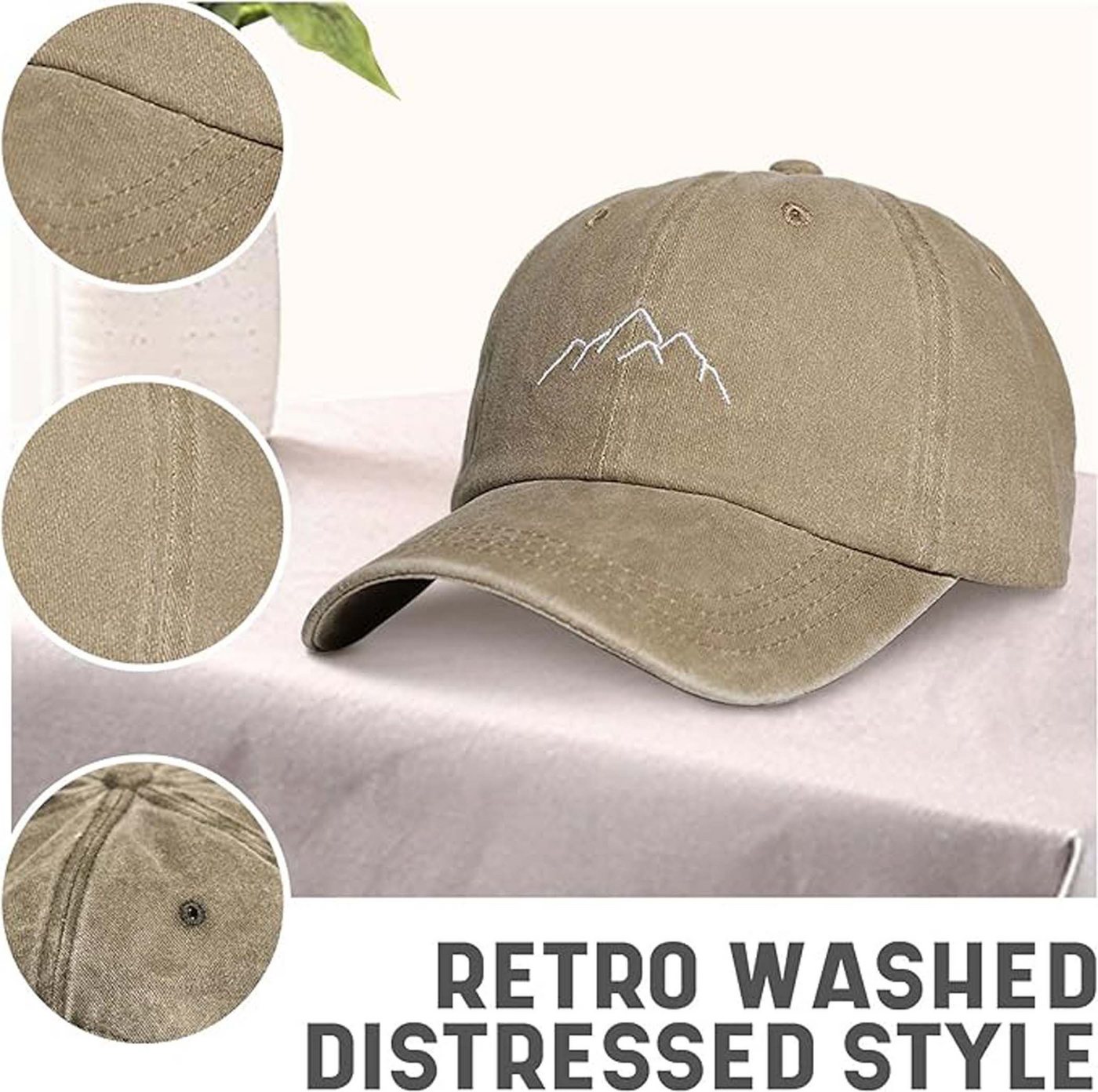 Coonoor Baseball Cap Baseballkappe Klassische Verstellbare Planit-Mütze – Bild 2 von 5