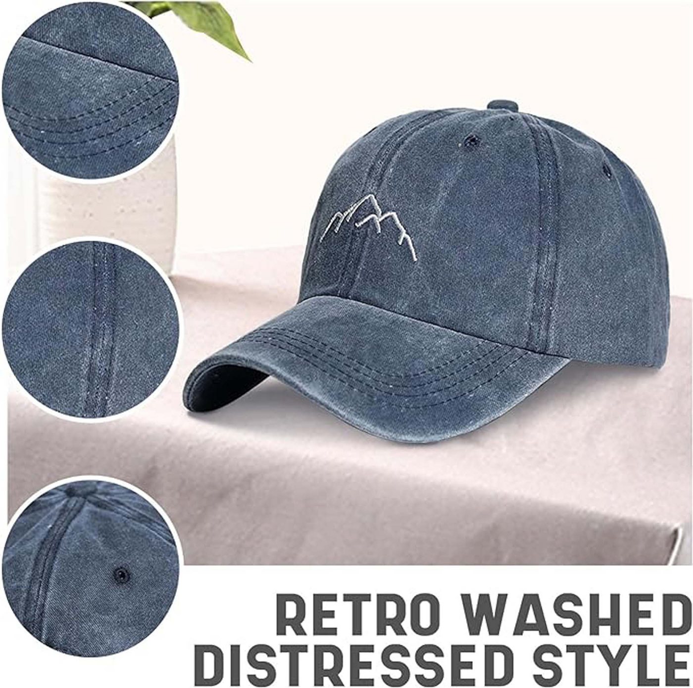 Coonoor Baseball Cap Baseballkappe Klassische Verstellbare Planit-Mütze – Bild 2 von 5