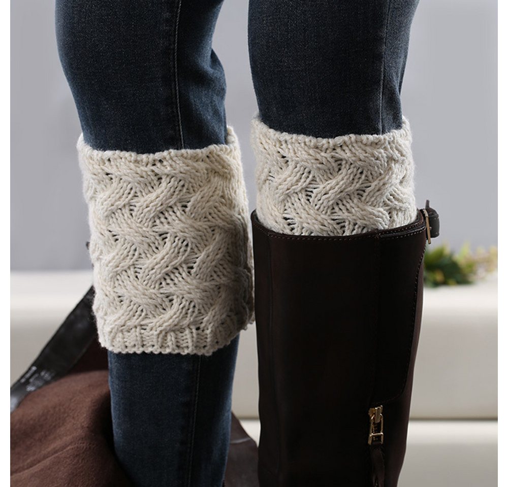 Coonoor Beinstulpen Beinstulpen Stulpen Damen, Beinwärmer für Herbst und Winter für Frauen Mädchen – Bild 5 von 5