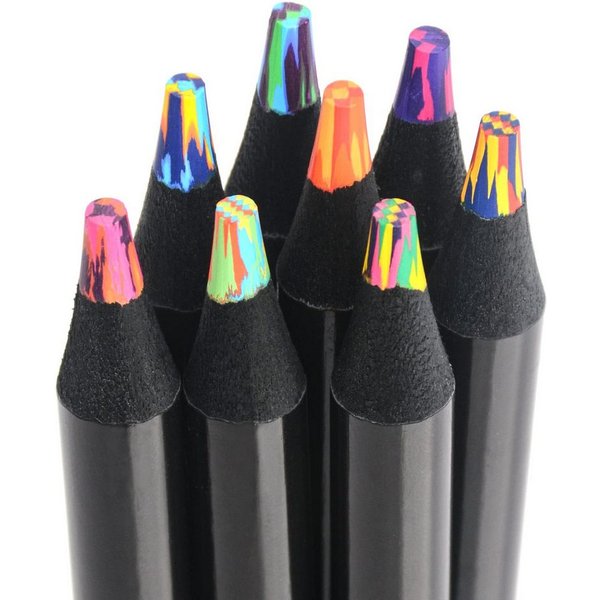 Coonoor Buntstift Buntstift Regenbogenstift, Einschulung Mädchen, Bastelset Kinder, (8-tlg), Buntstifte Stifte Kinder für Zeichnen