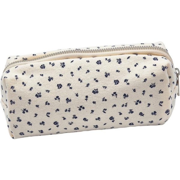 Coonoor Federmäppchen Federtasche mit Reißverschluss, Mäppchen mit Aesthetic Blume, (1-tlg), für Schule Büro, für Mädchen Kosmetiktasche und Geldtasche
