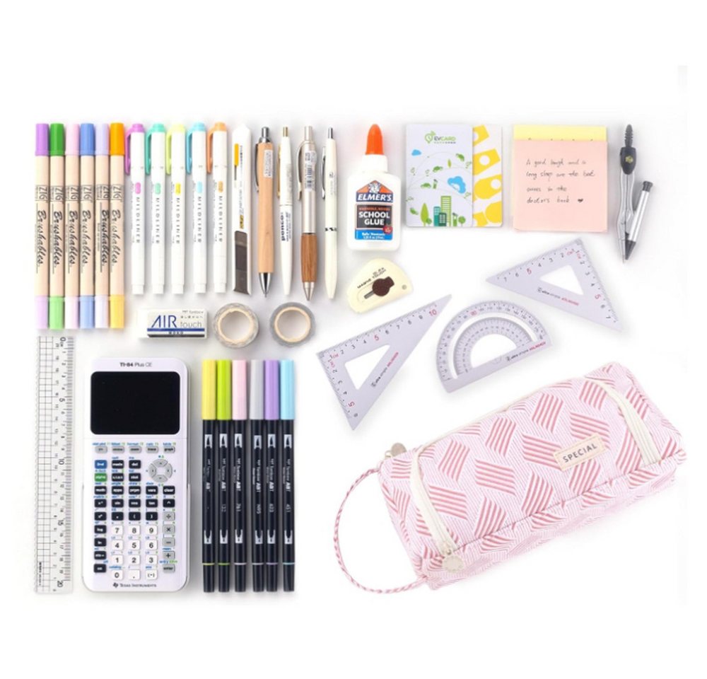 Coonoor Federmäppchen Mäppchen Federtaschen, Extra Groß Pencil Case Stifte Etui Schule, für Mädchen und Jungen – Bild 2 von 5