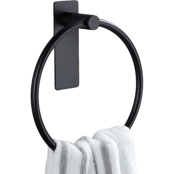 Coonoor Handtuchring Handtuchhalter aus Edelstahl, Ohne Bohren Handtuchstange, Handtuchhalter Ring für Küche und Badezimmer
