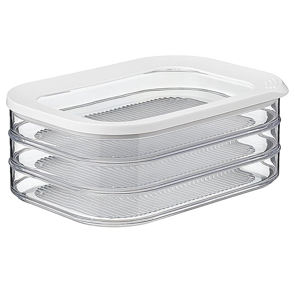 Coonoor Küchenorganizer-Set Fleisch-Kühlschrank-Aufbewahrungsbehälter 3 Schichten, (3-tlg), Behälter mit Deckel für Fleisch – Bild 2 von 5