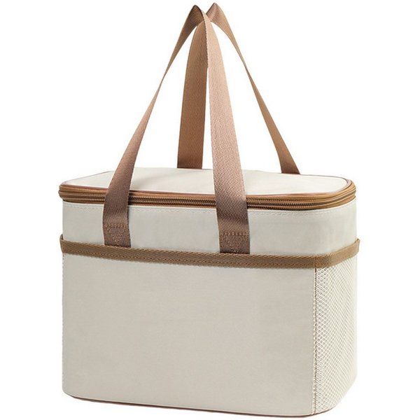Coonoor Kühltasche Faltbare Kühltasche, Isoliertasche, Wärmeschutz-Lunchbag, praktische Picknicktasche, wiederverwendbar, ideal für Reisen