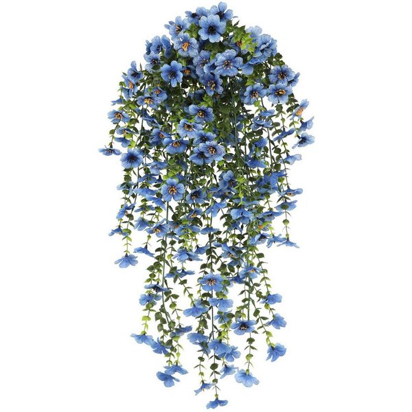 Kunstranke Kunstranke Veilchenranken, künstliche hängende Pflanzen, Coonoor, Künstliche Blumen für den Außenbereich, Wanddekoration
