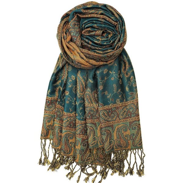 Coonoor Modeschal Damen Kaschmirimitat-Schal, Elegant Weich Schultertuch Schal, Schals und Umhänge für Abendkleider, Festivals und alle Anlässe
