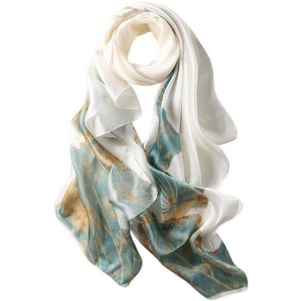 Coonoor Schal Blumen Schal, Elegante Stola, Damen Schal, Glatt und weich