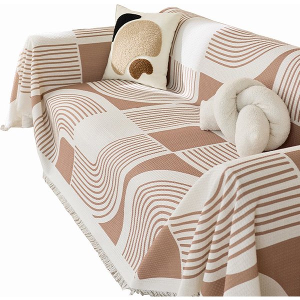 Coonoor Sofabezug Sofaschutz Katze, Sofabezug 1/2/3/4 Sitzer Couch Schutz Katze, rutschfeste Couch Überwurf