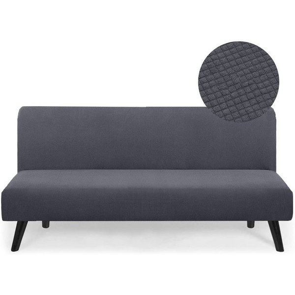 Coonoor Sofahusse Futonbezug ohne Armlehnen, Stretch-Sofabezug Maschinenwaschbar
