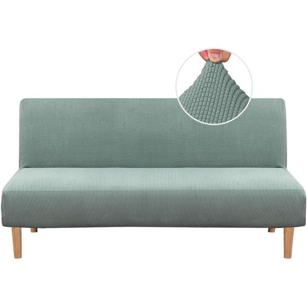 Coonoor Sofahusse Futonbezug ohne Armlehnen, Stretch-Sofabezug Maschinenwaschbar