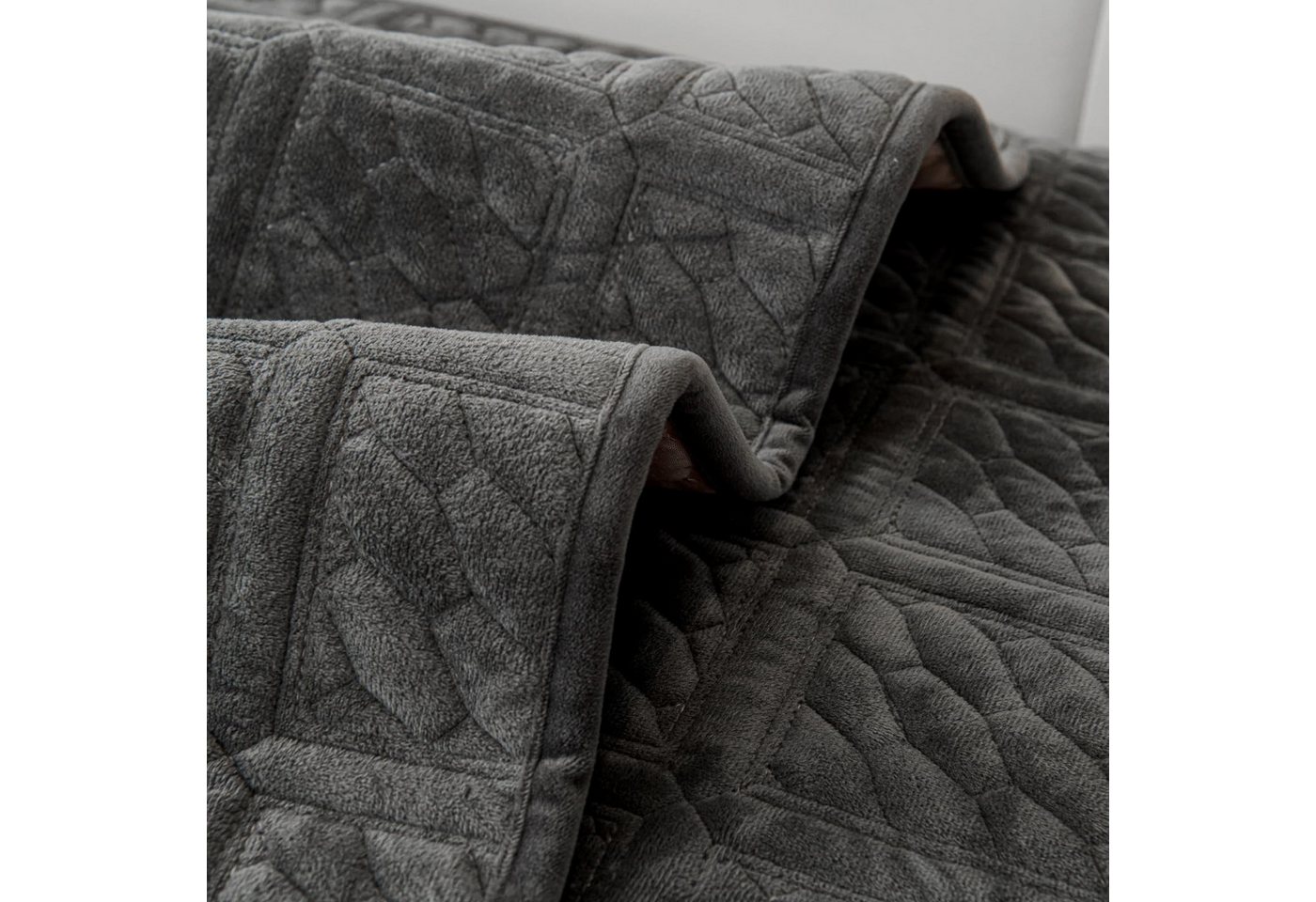 Coonoor Sofaschoner Milchsamt Superweiche Sofa Überzug L Form U 1/2/3/4 Sitzer, Sofaschoner Rutschfest, Sofaschoner Für Sitzfläche Couch – Bild 5 von 5