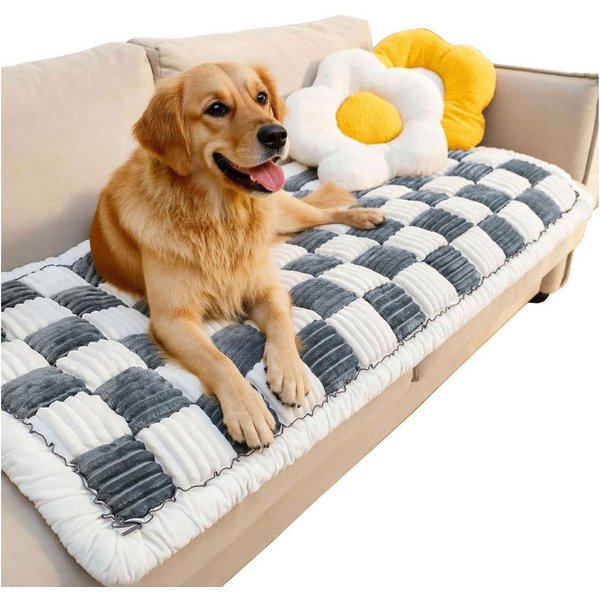 Coonoor Sofaschoner Weiche Flanell Sofa überzug Waschbar - Neue Sitzkissenbezüge, rutschfeste Sofabezug