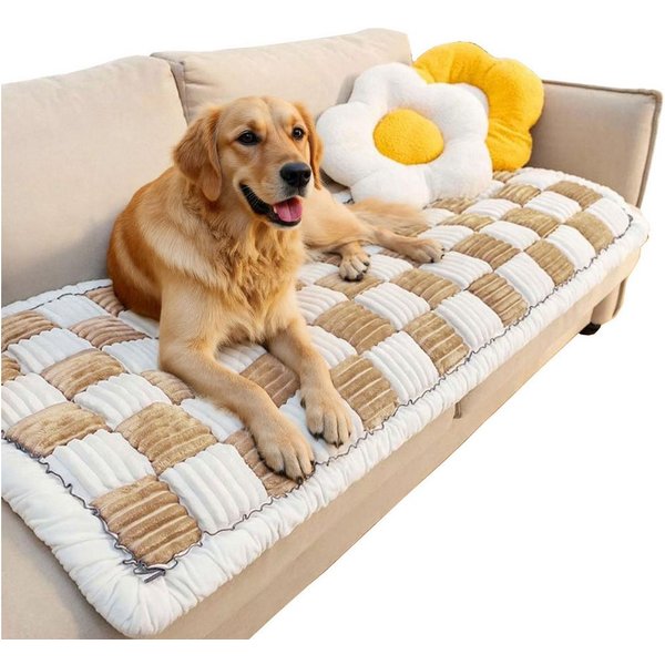 Coonoor Sofaschoner Weiche Flanell Sofa überzug Waschbar - Neue Sitzkissenbezüge, rutschfeste Sofabezug