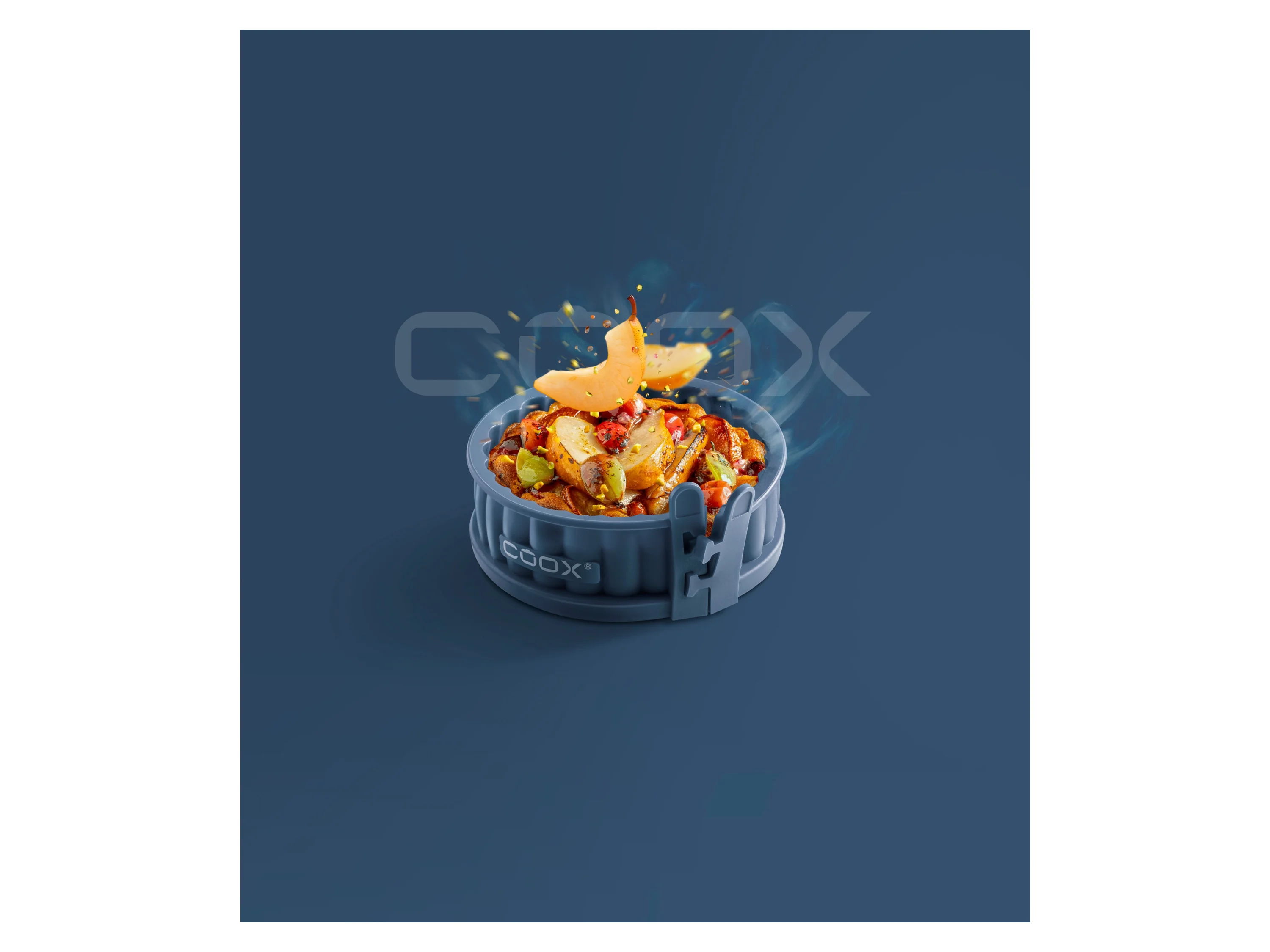 COOX Quicheform mit Glasboden Ø 12 cm (Blaugrau) – Bild 2 von 4