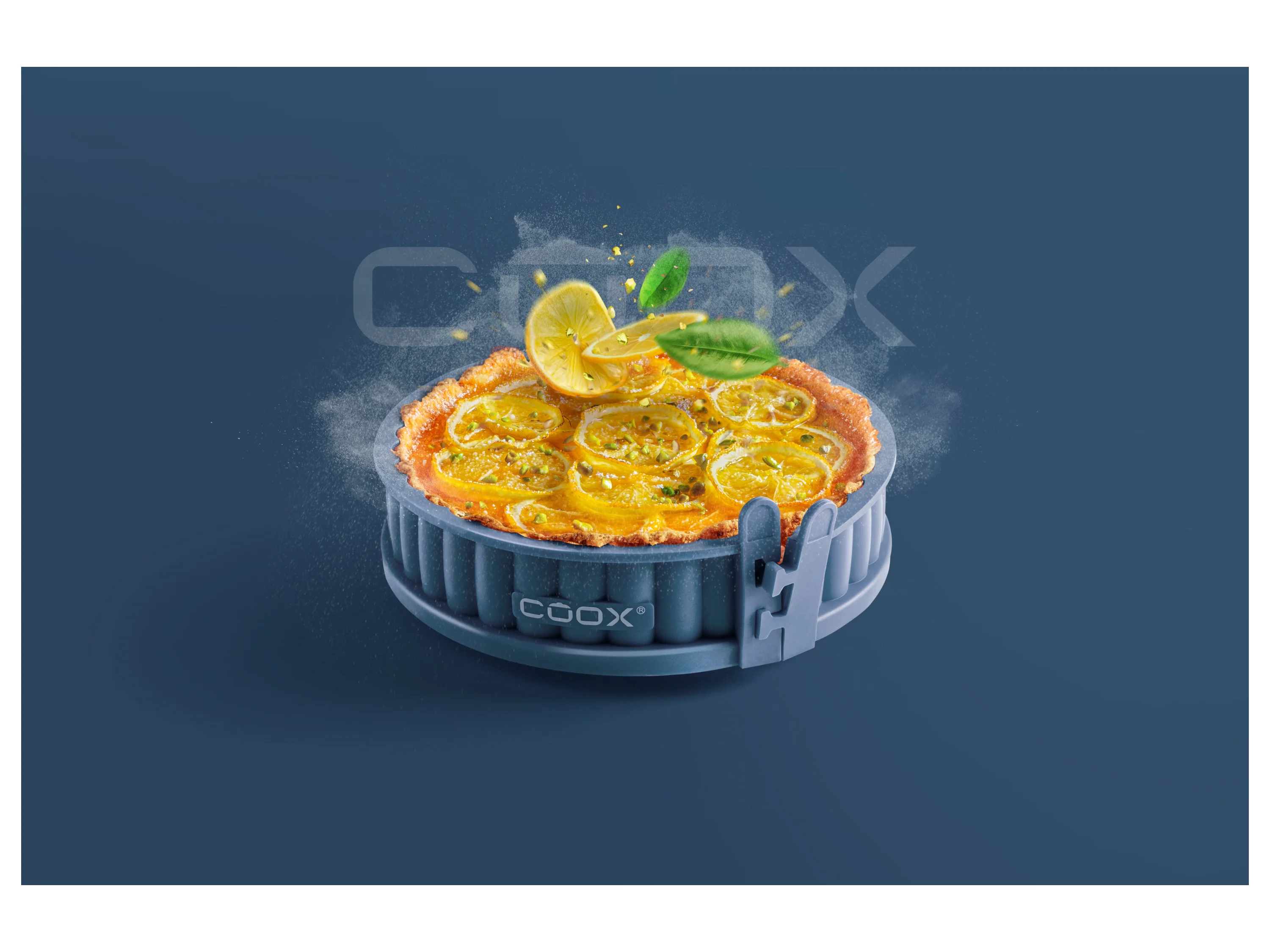 COOX Quicheform mit Glasboden (Blaugrau) – Bild 2 von 4