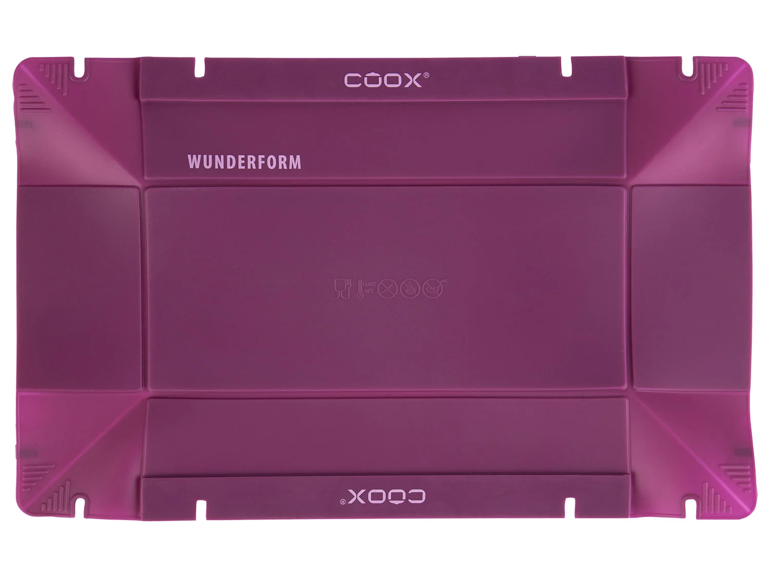 COOX Silikon-Backform Wunderform M (lila) – Bild 2 von 2